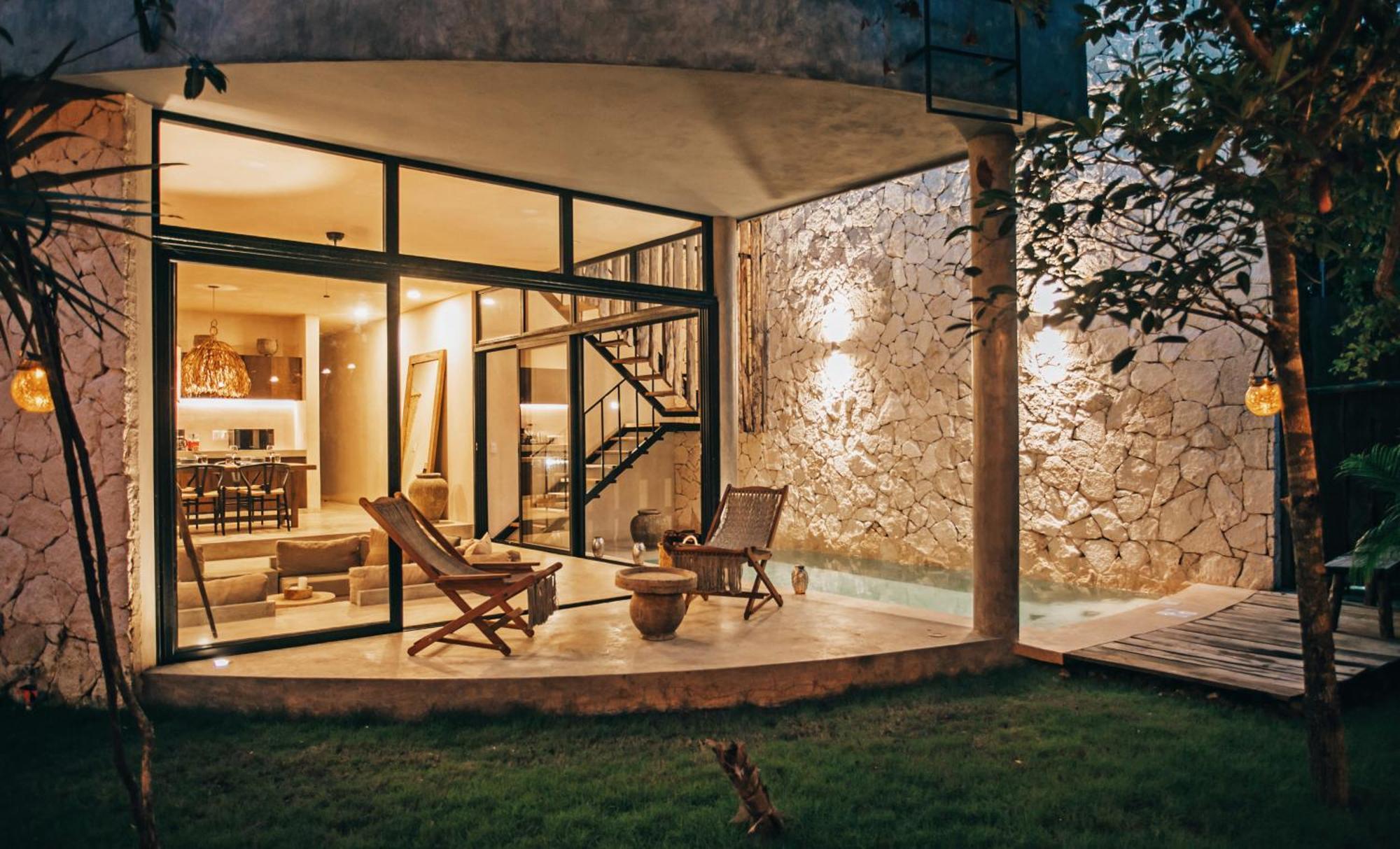 Jungle Boho Villa - Private Pool - Concierge 6B Тулум Екстериор снимка