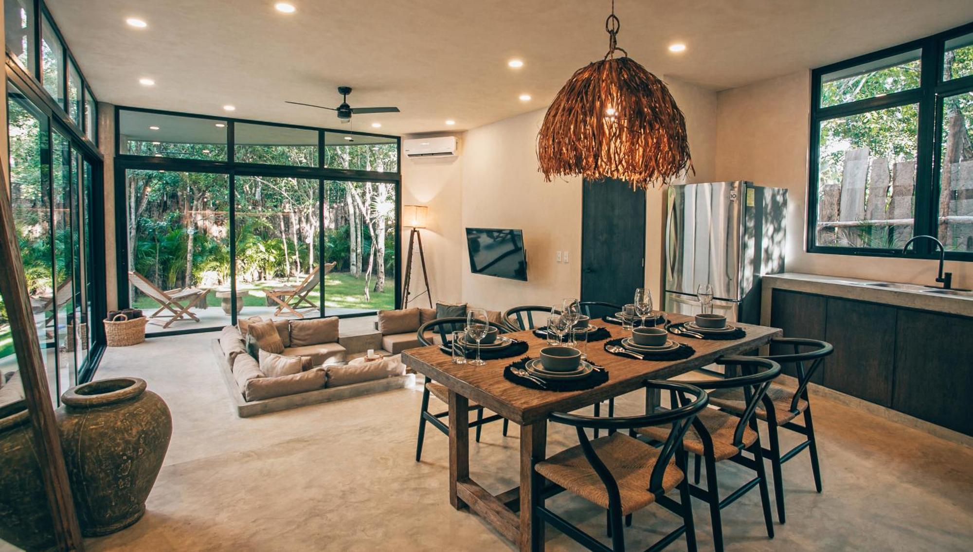 Jungle Boho Villa - Private Pool - Concierge 6B Тулум Екстериор снимка